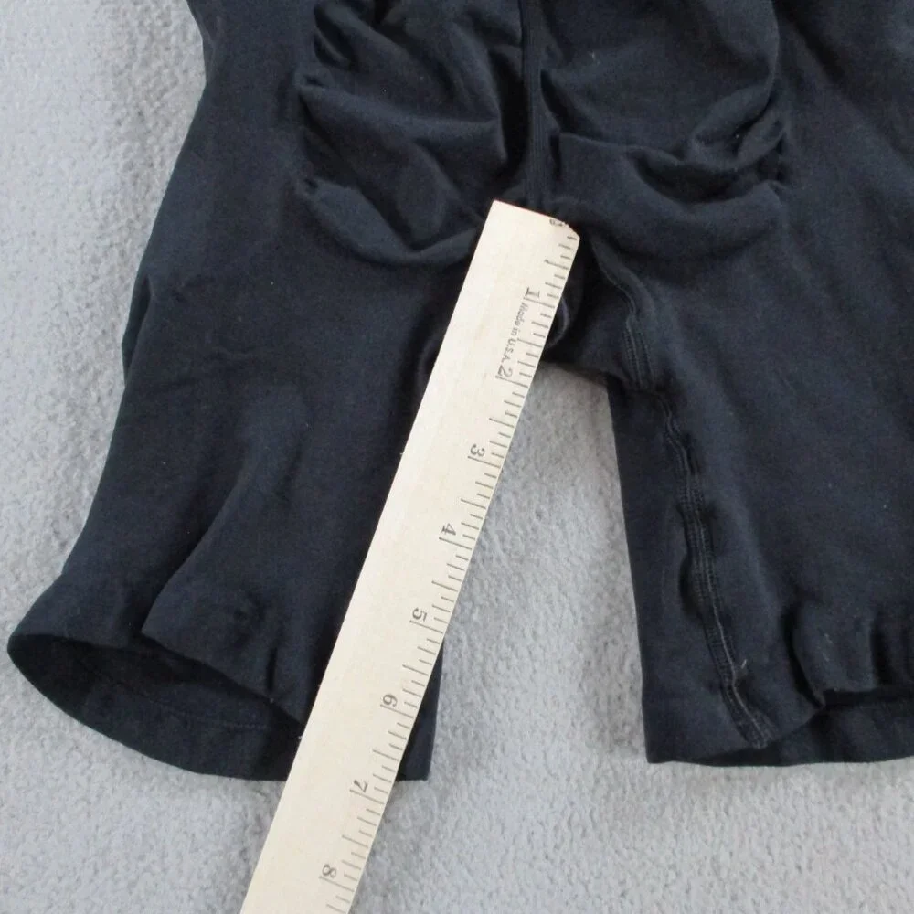 SKIMS Seamless Sculpt Mid Thigh Bodysuit Womens 2XL XXL Onyx Black Shapewear - Picture 7 of 8